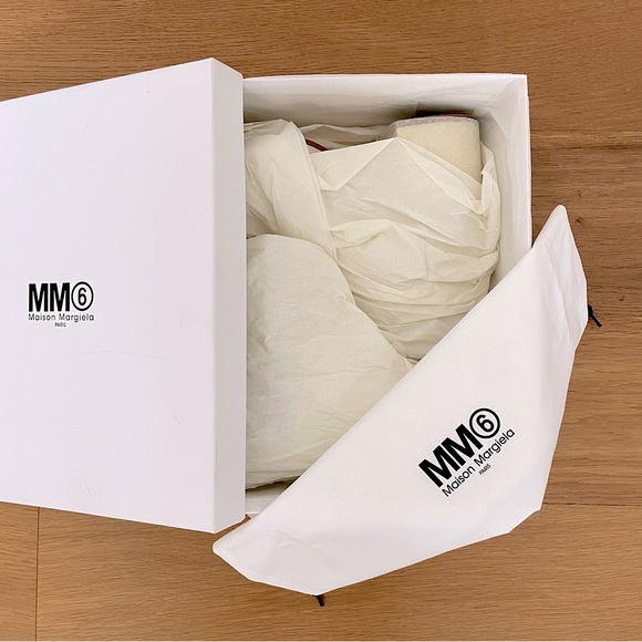 MM6 Maison Margiela SSENSE Exclusive Transparent PVC Flare Heel Boots, IT39 - Picture 10 of 13